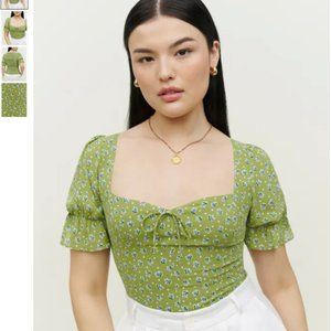 NWT - Reformation - Delevan Top - size 0